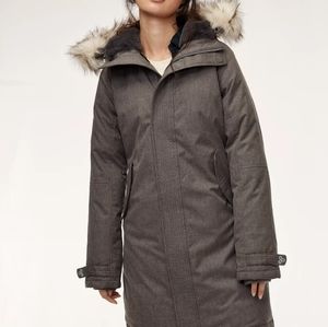 Aritzia TNA Aspen - Grey Winter Coat, XS